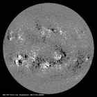 Latest SDO/HMI Magnetogram image of the Sun