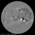 Latest SDO/HMI Magnetogram image of the Sun