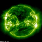 SOHO EIT 195 image of the sun